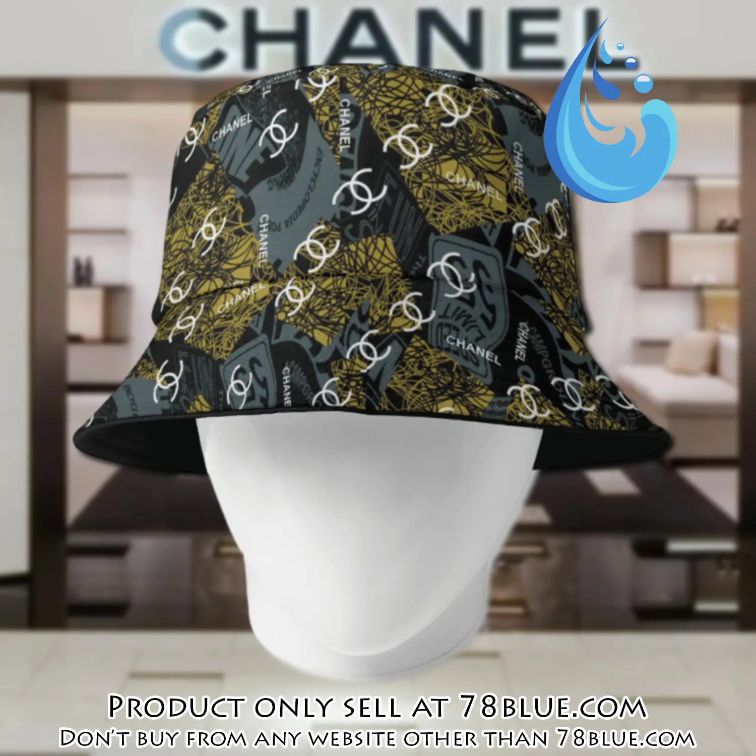 Chanel luxury bucket hat fdh1083 78b5818263